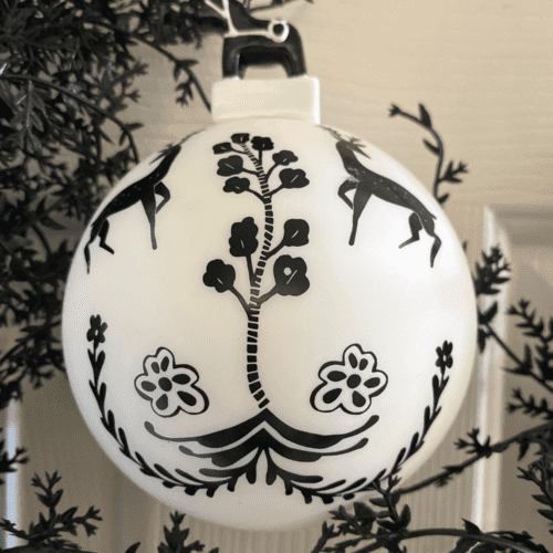 Aesthetic Scandinavian Christmas Tree Decorations