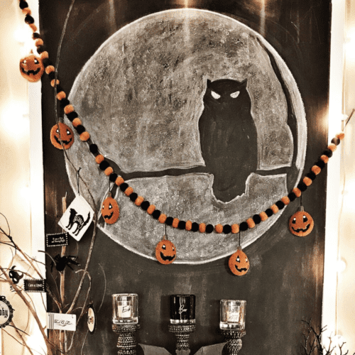 Fireplace Mantel Halloween Decorations + More – Fall Instagram Roundup